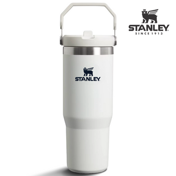 Термочашка Stanley The IceFlow Flip Straw Tumbler 30 oz (0.88 л) Белая 540-1 фото