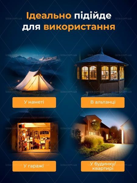 Фонарь (лампа) светодиодная на аккумуляторе с функцией PowerBank (Повербанк) 7800 mA 129-1 фото