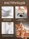 Паровая щетка расческа с ручкой для вычесывания шерсти котов 3 в 1 Steamy Cat Brush Белая 106-1 фото 6