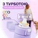 Спортивна пляшка 500 мл, яка змінює смак води з 5 капсулами Рожево-фіолетова 459-1 фото 5