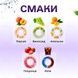 Спортивна пляшка 500 мл, яка змінює смак води з 5 капсулами Рожево-фіолетова 459-1 фото 3