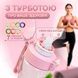 Спортивна пляшка 650 мл, яка змінює смак води з 7 капсулами прозора Рожева 511-1 фото 4