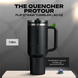 Термочашка Stanley The Quencher ProTour Flip Straw Tumbler 40 oz (1,182 л) Чорна 527-1 фото 3