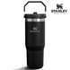 Термочашка Stanley The IceFlow Flip Straw Tumbler 30 oz (0.88 л) Чорна 538-1 фото 1